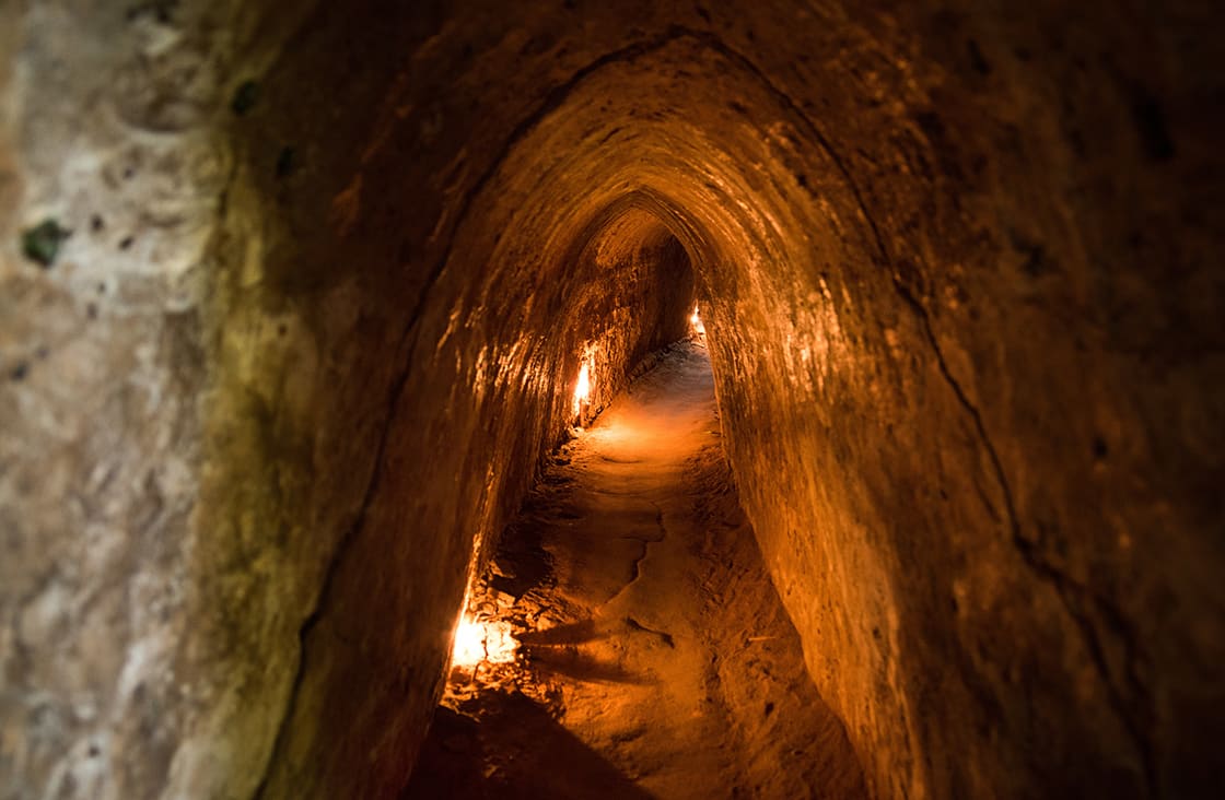 Famous,Cu,Chi,Tunnels.,Vietnam