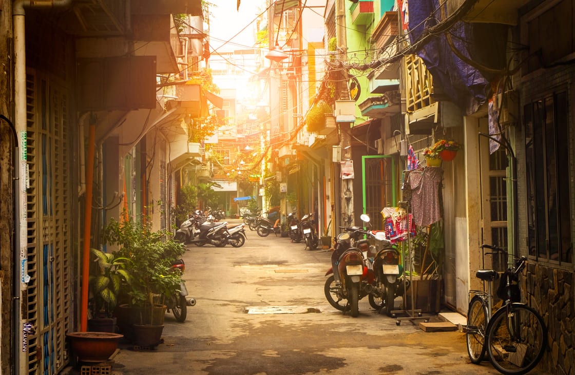 Little,Street,Of,Ho,Chi,Minh,City,,Vietnam