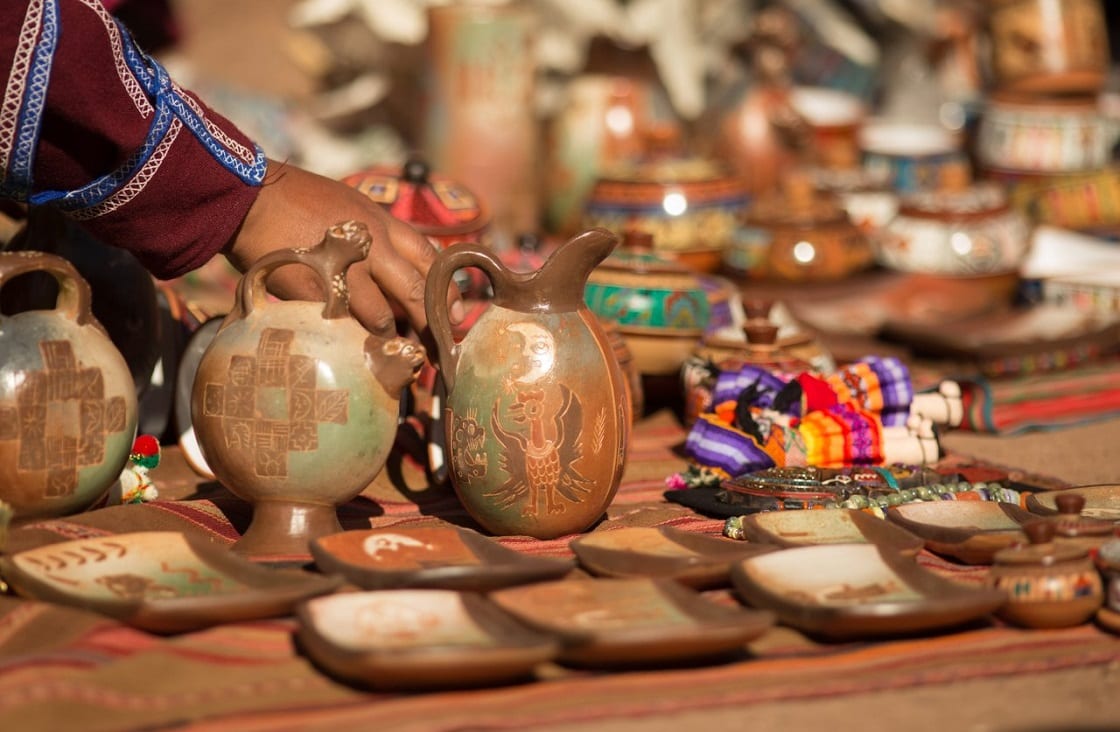 The Handicraft Market of Aguas Calientes