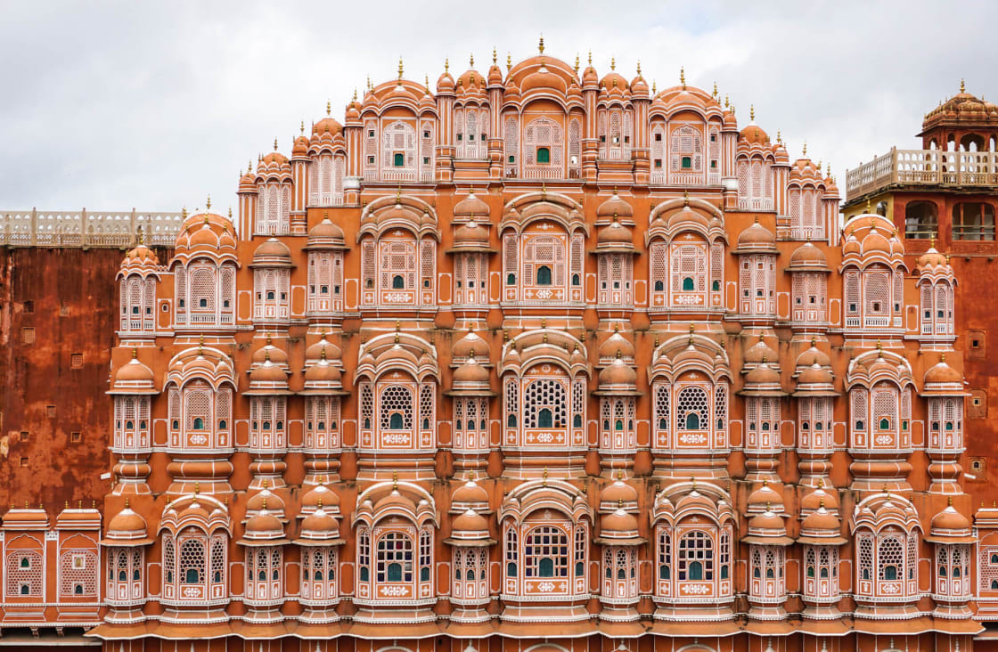 The Hawa Mahal (Palace of the Winds) 