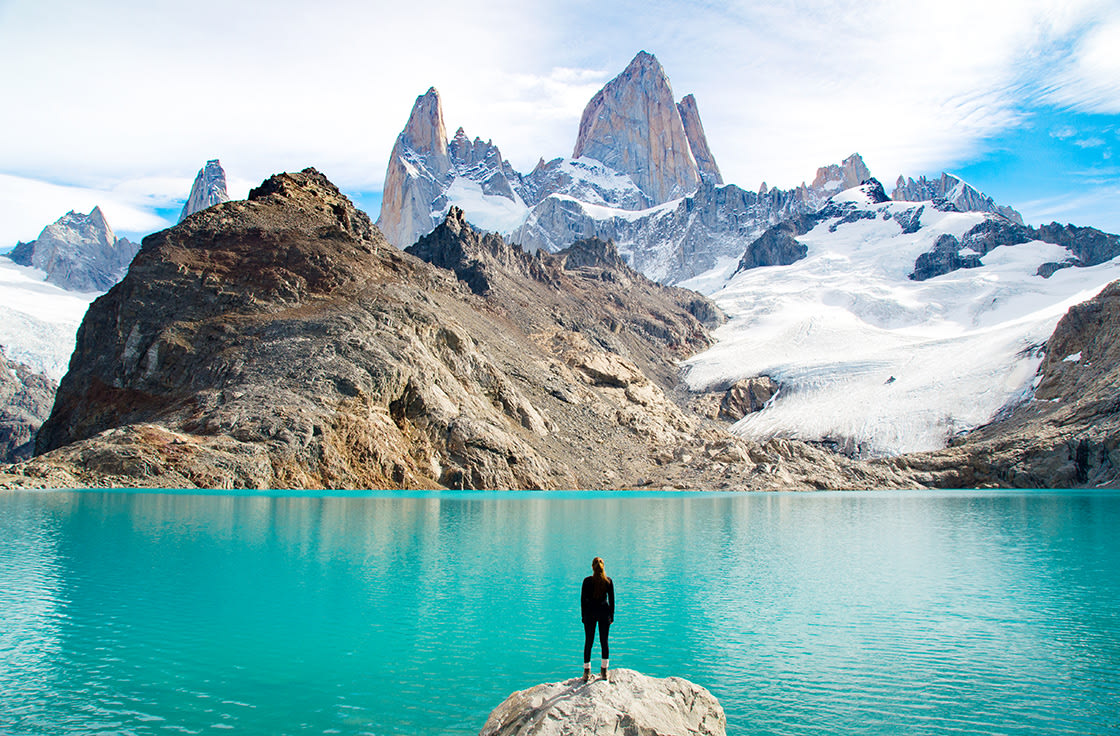 Fitz Roy Mountain In Patagonia