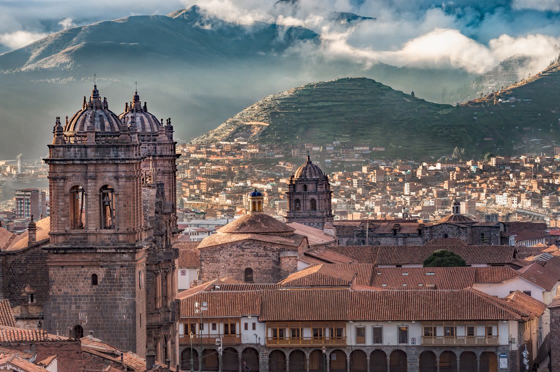 Cusco City, Capital Of The Inca Empire