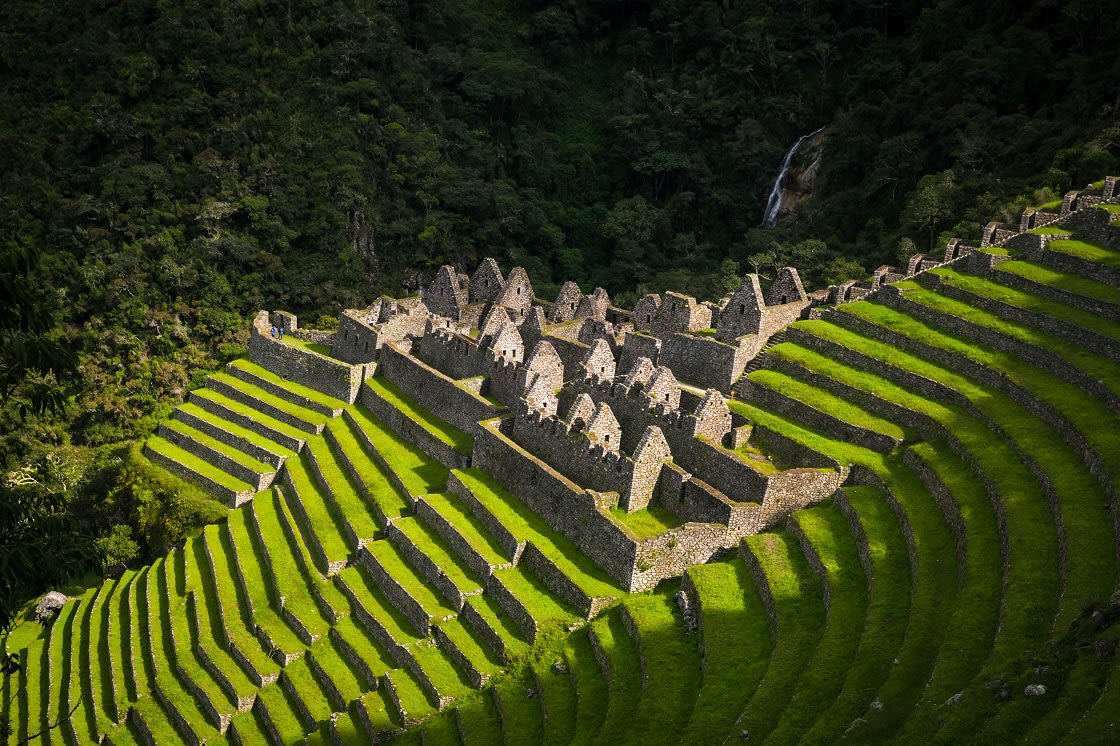 Winawayna的废墟,,,,原来,印加、小道,近了