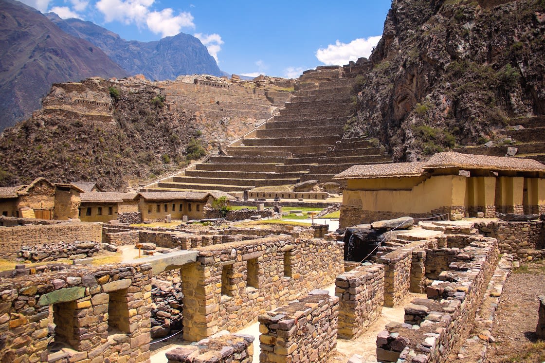 In The 15th Century Inca Pachacutec Conquered Ollantaytambo