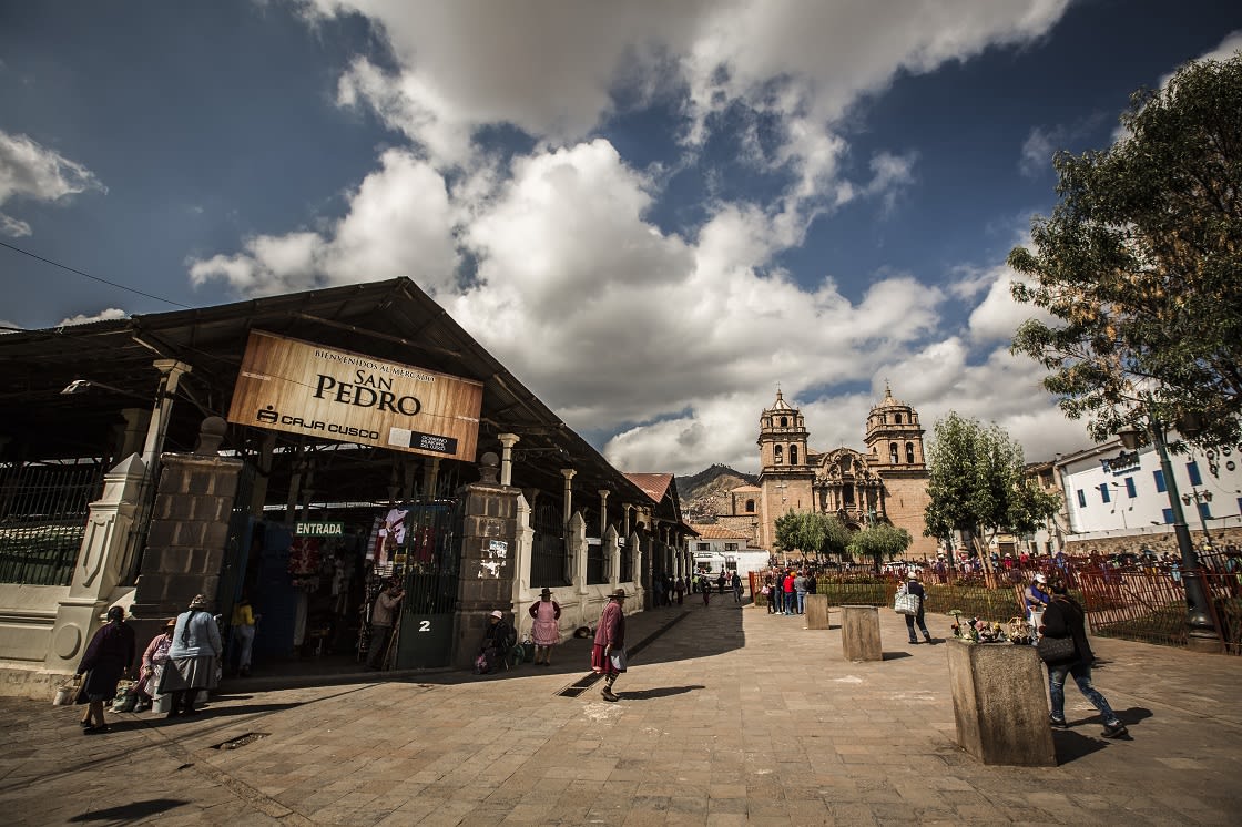 圣佩德罗市场,秘鲁库斯科-
