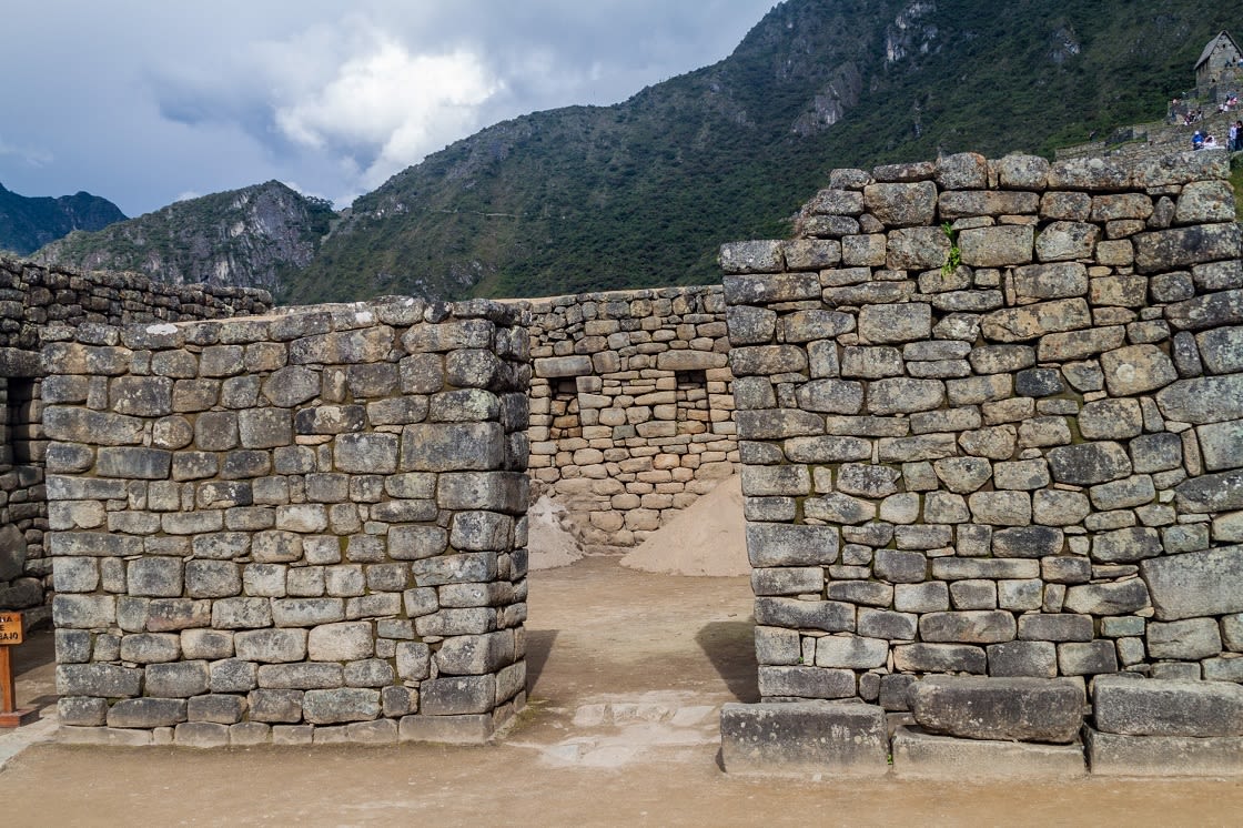 House Of The Hight Priest At Machu Picchu Ruins