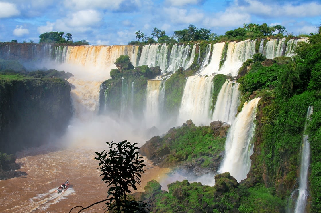 Iguazu Falls In Misiones Province, Argentina