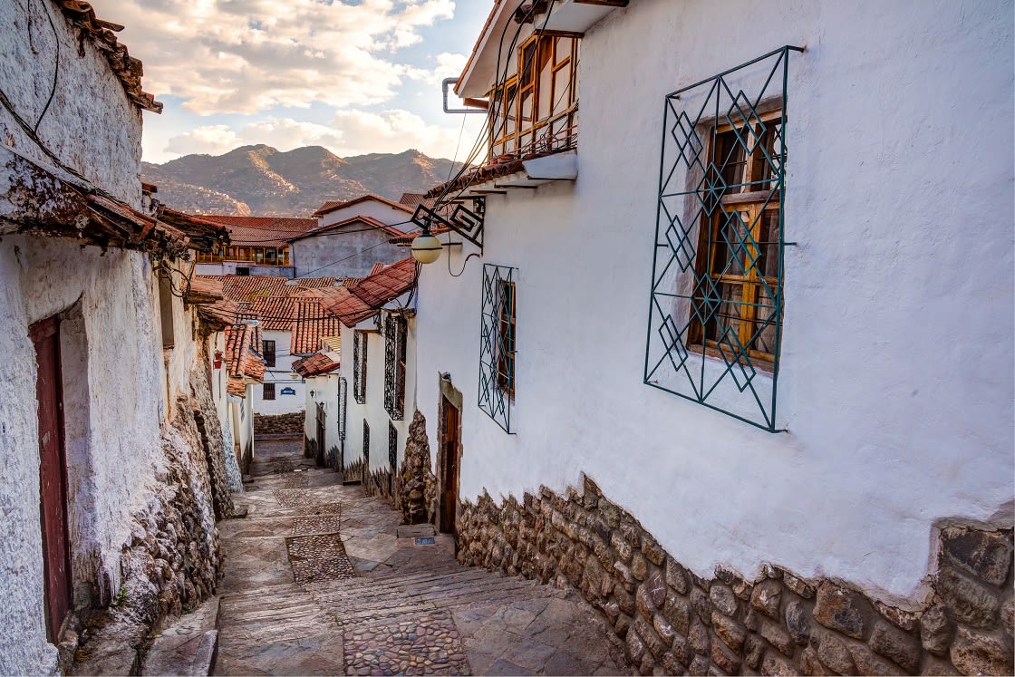 San Blas Neighbourhood In Cusco City