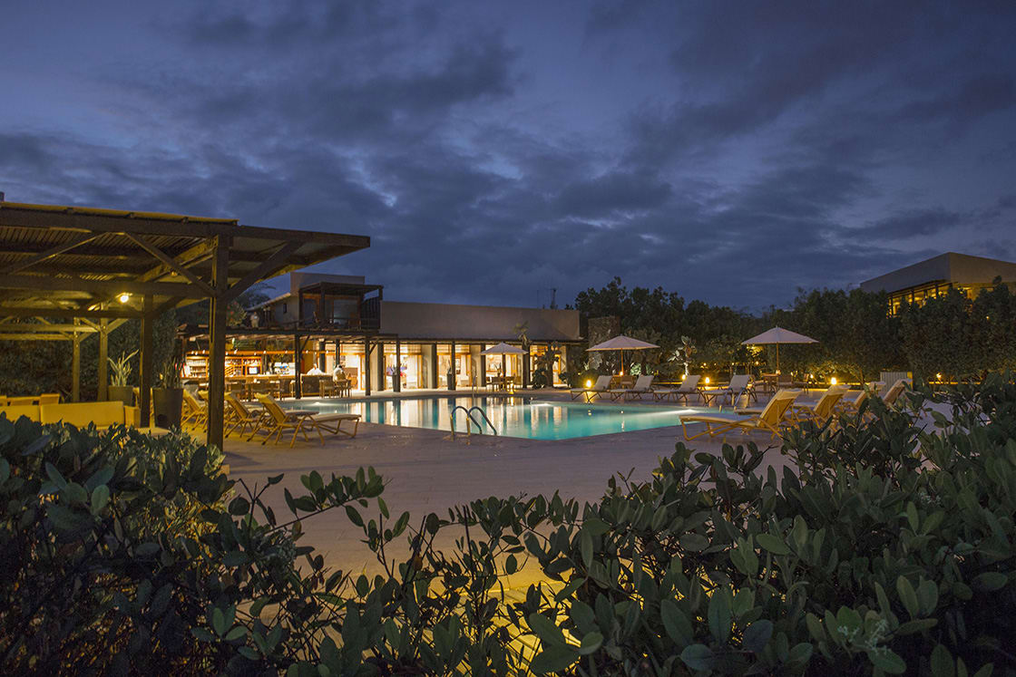 加拉帕戈斯群岛的雀湾酒店的游泳池