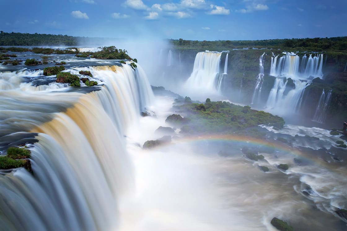 Massive waterfalls