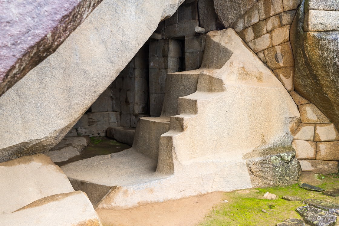 Royal Tomb In The Citadel Of Machu Picchu