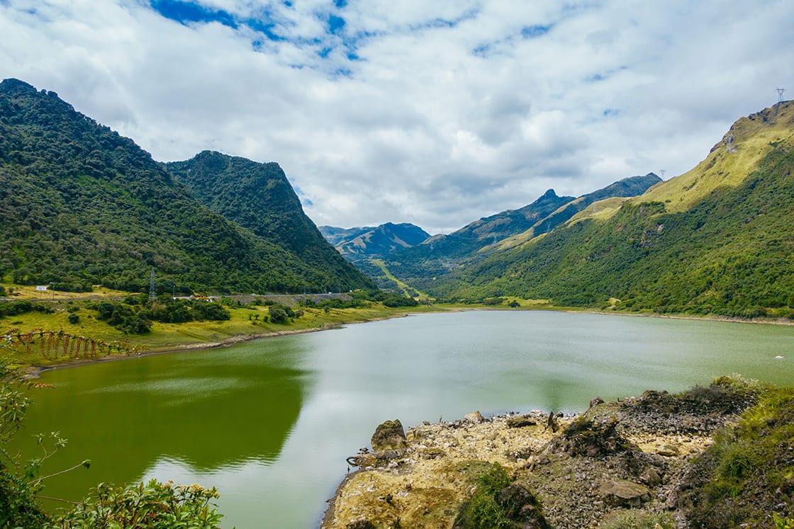 Beautiful Lagoo Located In Papallacta