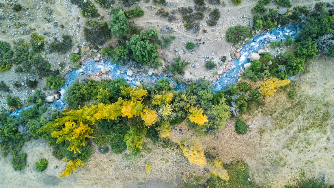 An Aerial View At "Yerba Loca" Nature Reserve