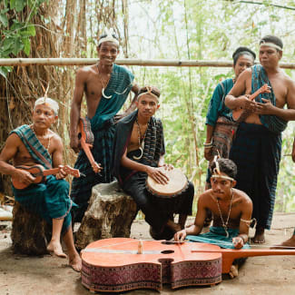 Indonesian folk band