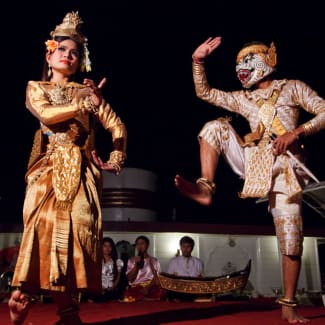 Traditional dance show