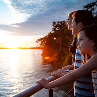 Sundowner in the Amazon