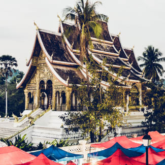 Royal Palace and tents