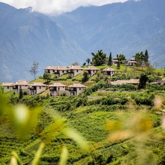 Bungalows on the hills