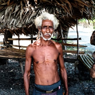 Papuan man