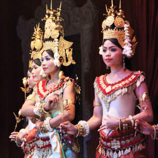 Apsara dancers in Cambodia