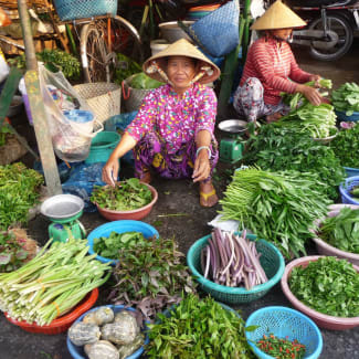 Market in Vietnam