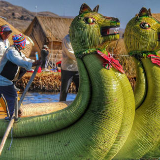 Traditional Boats of the Uros