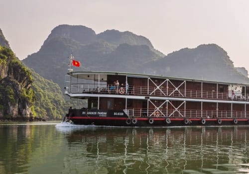 Angkor Pandaw in Ha Long Bay