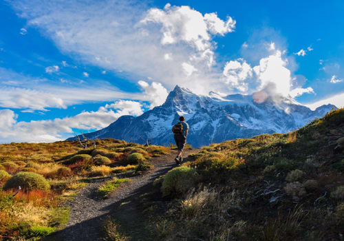 Hiking Beautiful Torres Del Paine Chile