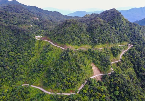 Hard,Road,On,Mountain,,Bach,Ma,National,Park,,Vietnam