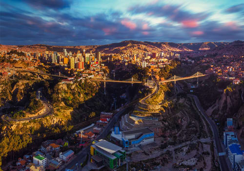 La Paz, panoramic view