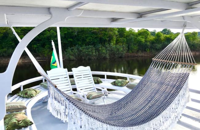 Hammock on the deck