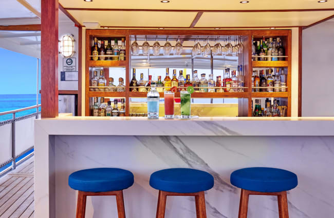 Bar and bar stools