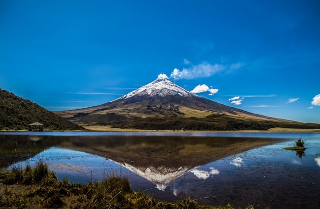 科多帕希火山的火山