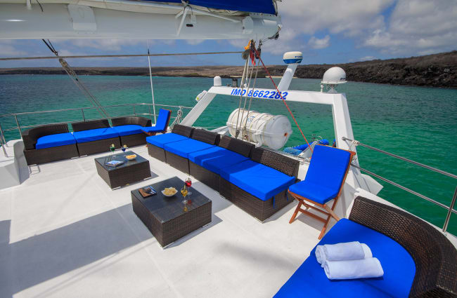 Sundeck area, nemo III, galapagos