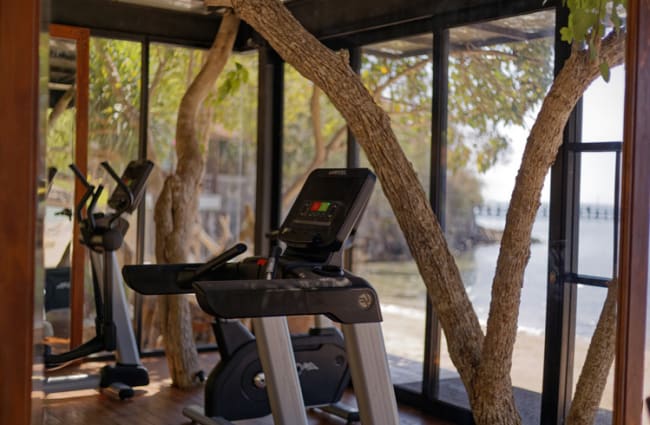 Indoor Gym by the sea