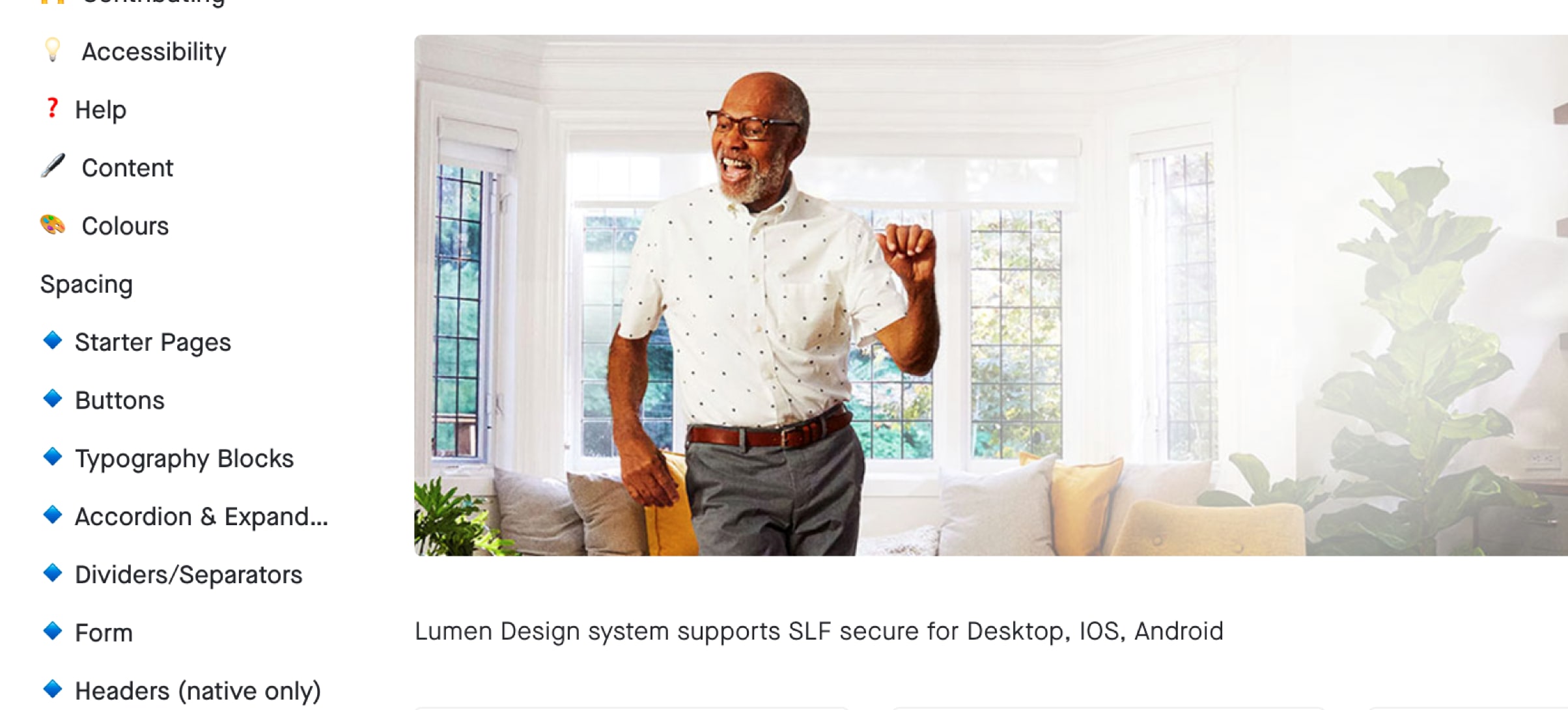 sun life lumen design system cover photo