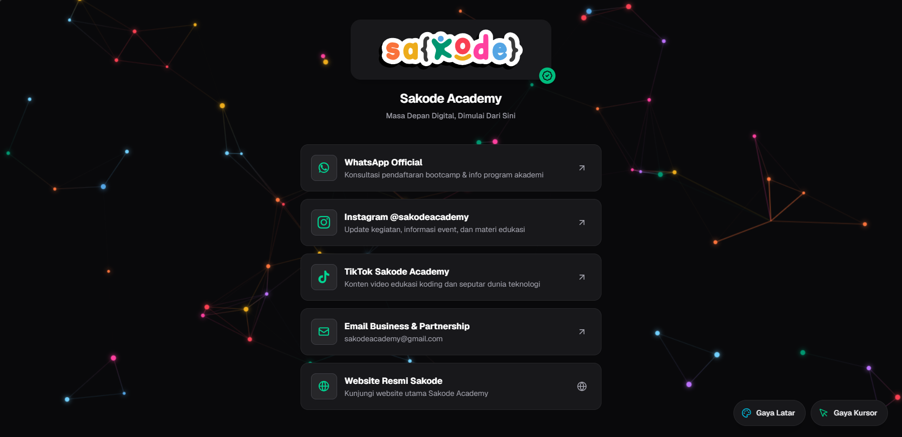 Gambar project Links by Sakode