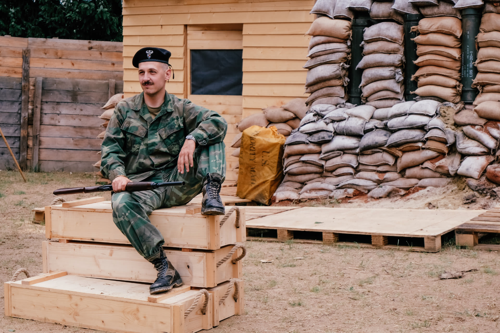 Ward - Platoon Member - Rakkasans - Vietnam Reenactment