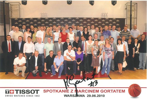 Tissot - Spotkanie z Marcinem Gortatem