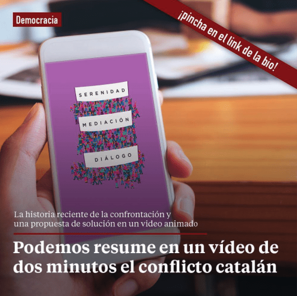 Instagram de Podemos