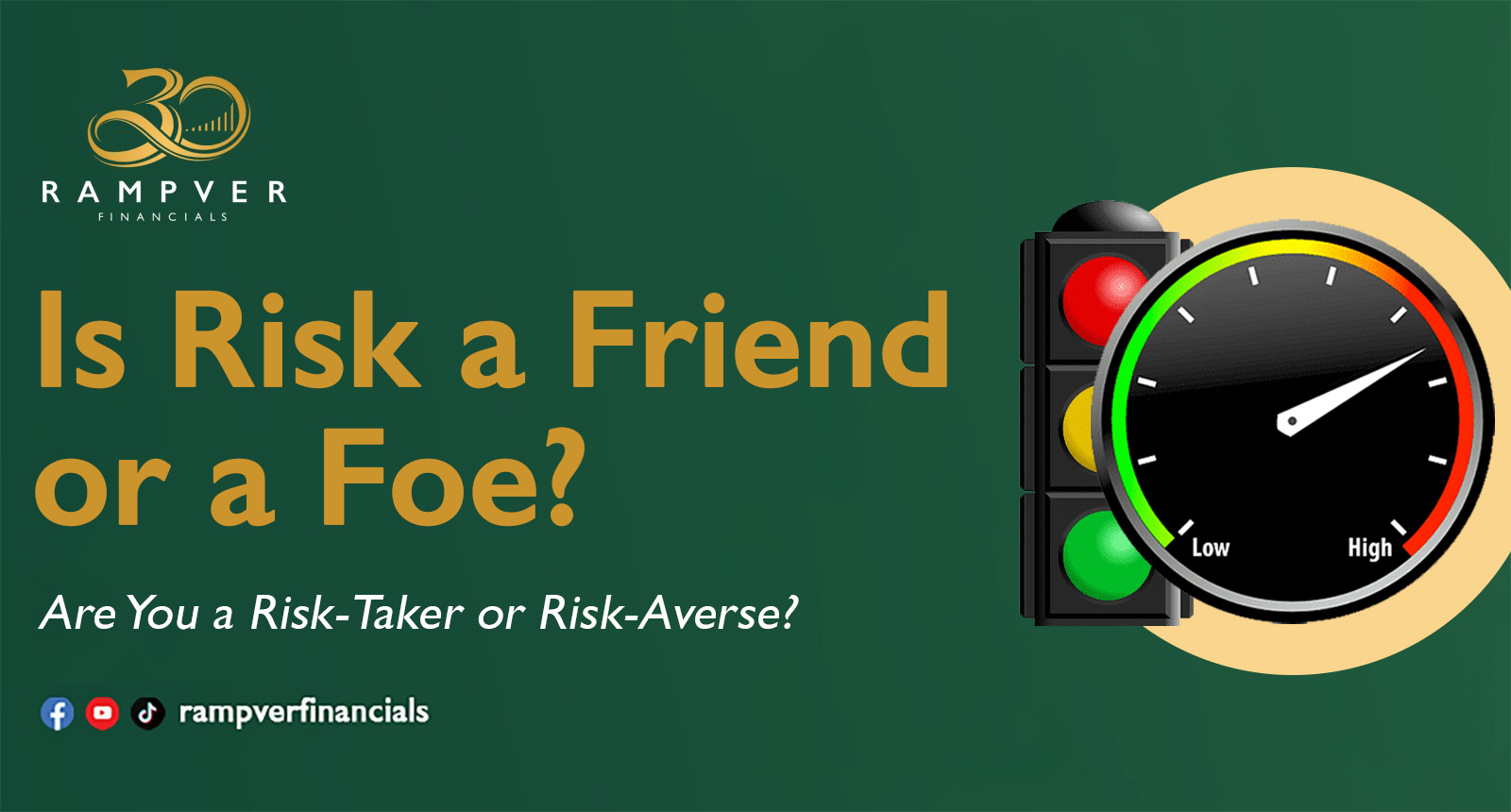 Is Risk a Friend or a Foe? Are You a RiskTaker or RiskAverse? Rampver Reads