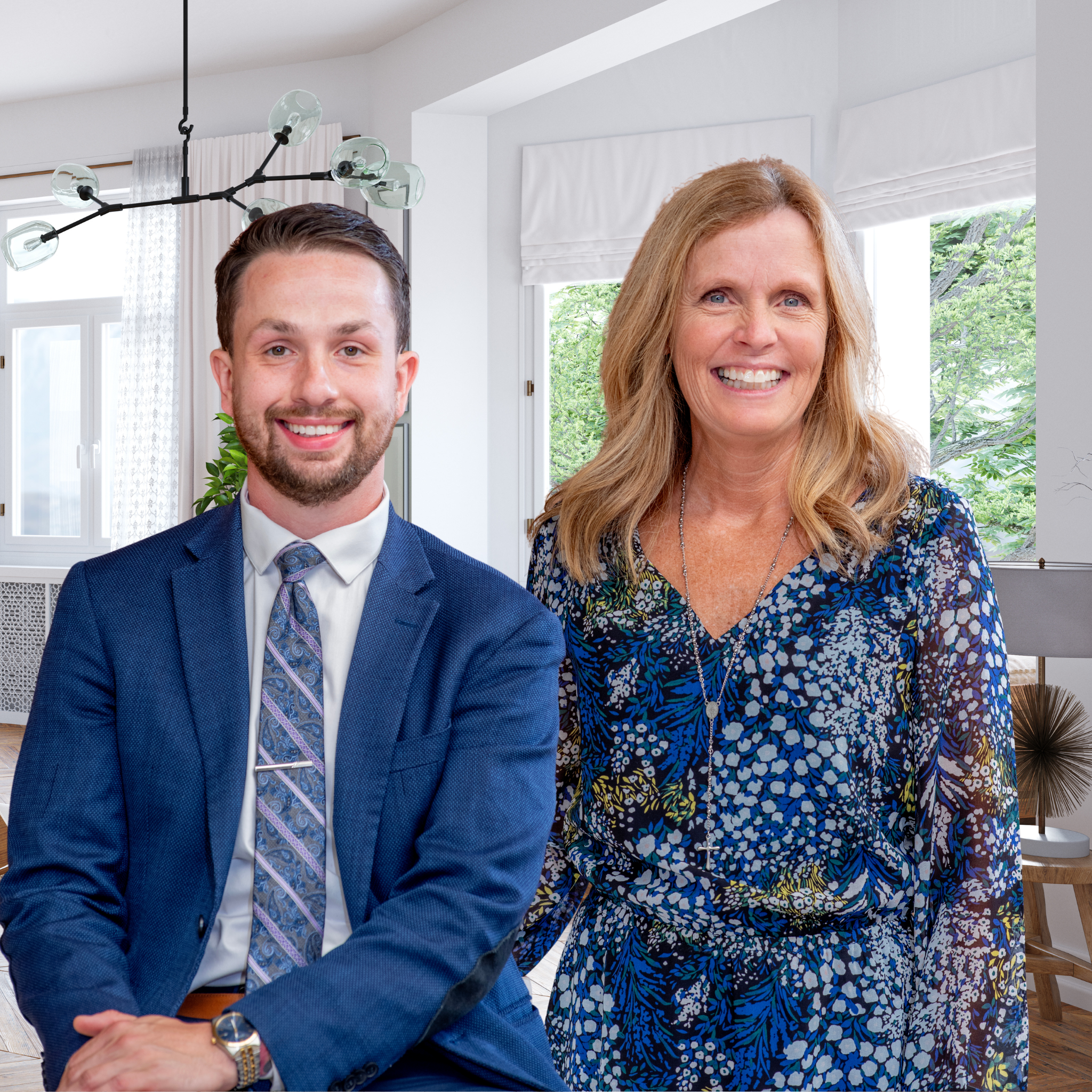 Sandy Erickson and Gary Raeker