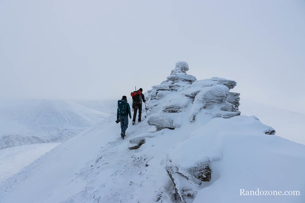 Randonne  Trollsteinen dans le Svalvard / Photo _MG_1185