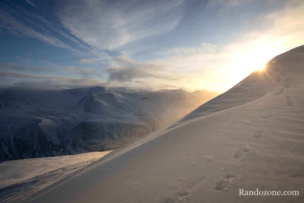 Randonne  Trollsteinen dans le Svalvard / Photo _MG_1619