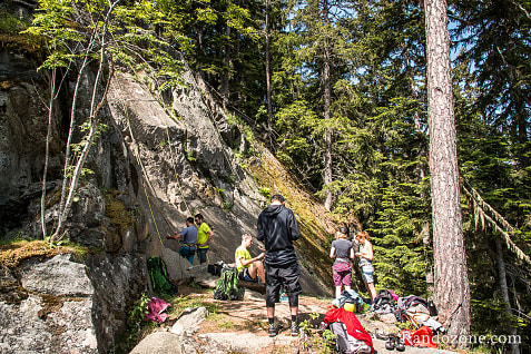 Activit�s outdoor sur la station des Arcs dans les Alpes / Photo _MG_4290