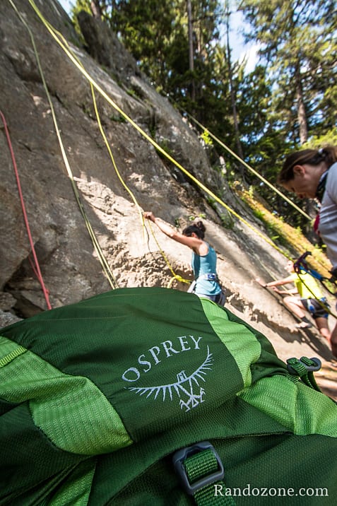 Activit�s outdoor sur la station des Arcs dans les Alpes / Photo _MG_4323