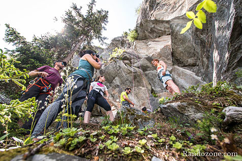 Activit�s outdoor sur la station des Arcs dans les Alpes / Photo _MG_4351