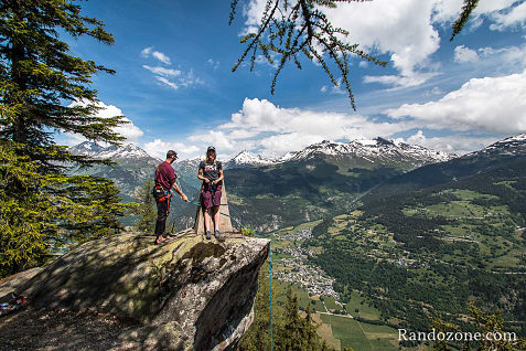 Activit�s outdoor sur la station des Arcs dans les Alpes / Photo _MG_4388