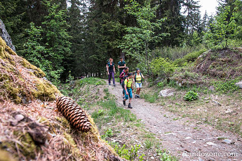 Activit�s outdoor sur la station des Arcs dans les Alpes / Photo _MG_4454