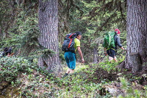Activit�s outdoor sur la station des Arcs dans les Alpes / Photo _MG_4477